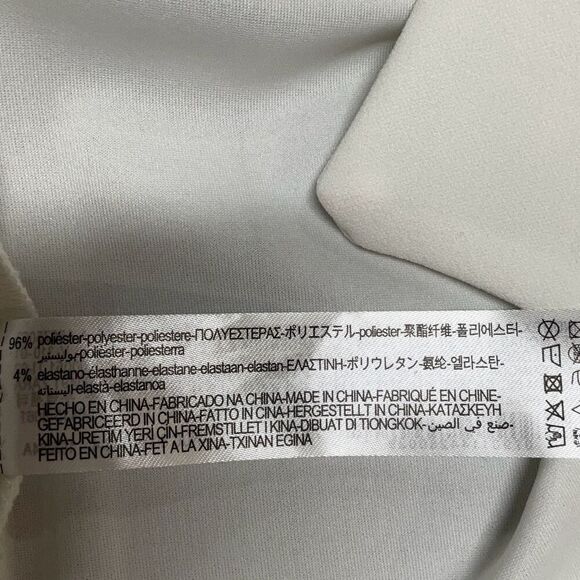 Zara White Sleeveless Wrap Dress Size Small - Picture 9 of 11